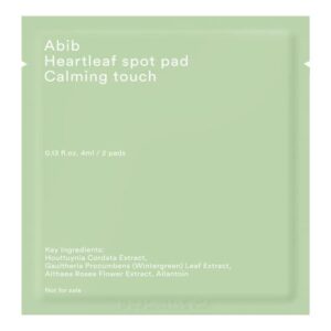 [Abib] (sample)HEARTLEAF SPOT PAD CALMING TOUCH