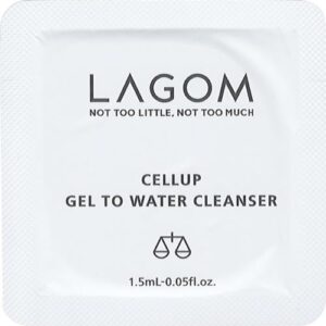 [LAGOM] CELLUP GEL TO WATER CLEANSER 1.5ml (pouch sample)