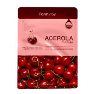 [Farm stay] (1EA) VISIBLE DIFFERENCE MASK SHEET ACEROLA