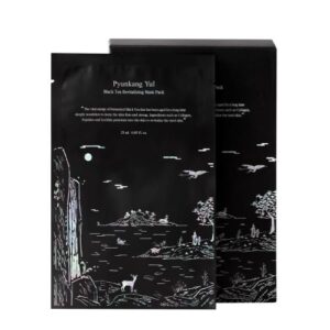 [Pyunkang yul] (10ea) Black Tea Revitalizing Mask Pack