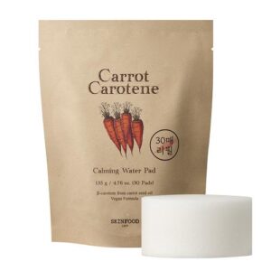 [Skinfood] Carrot Carotene Calming Water Pad 30EA (for refill)