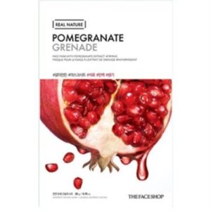 [THEFACESHOP] Real Nature Pomegranate Face Mask 20g