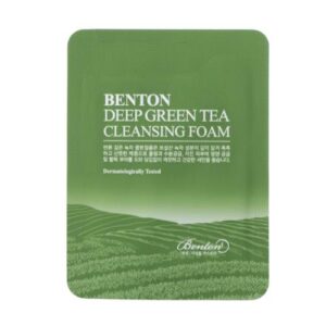 [BENTON] DEEP GREEN TEA Cleansing Foam (Pouch Sample)