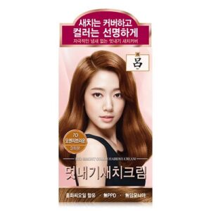 [Ryo] Uahche Bright Color Hair Dye Cream 7O Orange Brown 120g