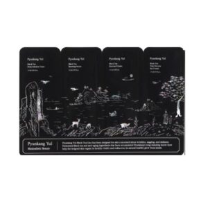 [Pyunkang yul] Black Tea Sample Pouch (Black Tea Deep Infusion Toner +Black Tea Boosting Serum+Black Tea Enriched Cream+Black Tea Time Reverse Eye Cream)