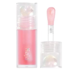[KAJA] JUICY GLASS LIP OIL 01 Rose Hip Spritz