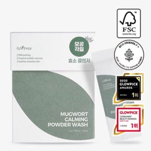 [ISNTREE] MUGWORT CALMING POWDER WASH_1g(25ea)
