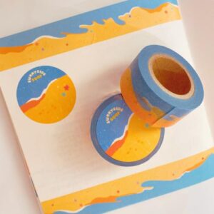 [써니사이드수프 (SunnysideSoop)] Shooting star beach Masking tape