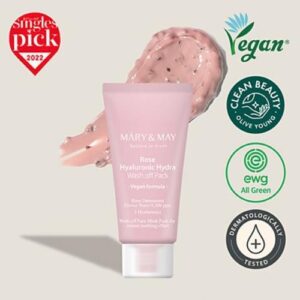 [Mary&May] Rose Hyaluronic Hydra Wash off Pack 30g