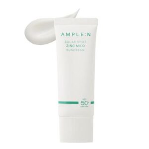 [AMPLE N] Solar Shot Zinc Mild Suncream 40ml