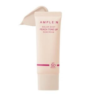 [AMPLE N] Solar Shot Peach Tone Up Sun cream 40ml