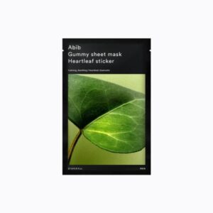 [Abib] GUMMY SHEET MASK HEARTLEAF STICKER (2023)