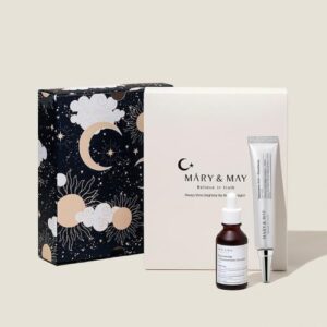 [Mary&May] Be Bright Gift set (Niacinamide + Chaenomeles Sinensis Serum 30ml+Tranexamic Acid+ Glutathion Eye Cream 30ml)