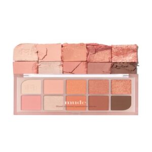 [Mude] shawl moment eyeshadow palette 03 peach memory