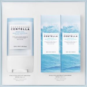 [Skin1004] Madagascar Centella Sunsational Kit (Hyalu-Cica Sun Stick 20g + Hyalu-Cica Water-Fit Serum 15ml*2)