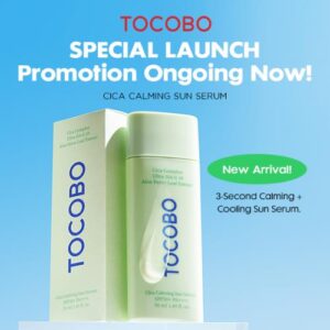 [TOCOBO] CICA CALMING SUN SERUM 50ML SPF50+ PA++++"