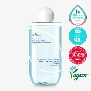 [ISNTREE] ULTRA-LOW MOLECULAR HYALURONIC ACID TONER_300ml