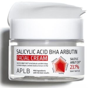 [APLB] Salicylic Acid BHA Arbutin Facial Cream 55ml