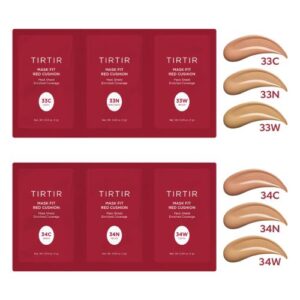 [TIRTIR] MASK FIT RED CUSHION 6 COLORS KIT (33C/33N/33W,34C/34N/34W)