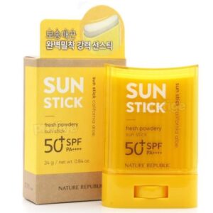 [Nature Republic] California Aloe fresh powdery sun stick SPF50+ PA++++ (2021)