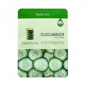 [Farm stay] (1EA) VISIBLE DIFFERENCE MASK SHEET CUCUMBER
