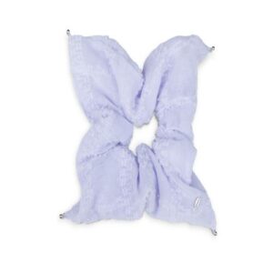 [hince] HINCE SQUARE HAIR SCRUNCHIE (BLUE)