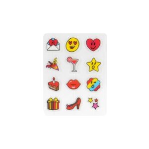 [CATCH ME PATCH] EMOTICON PINK (HOLIDAY VIBES)
