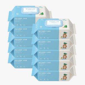[Round Lab] (70EA) BABY MILD WET WIPES