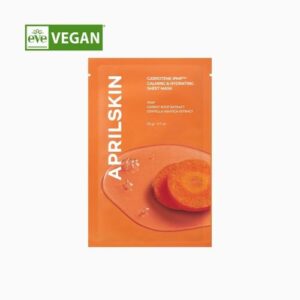[APRIL SKIN] CARROTENE IPMP CALMING & HYDRATING SHEET MASK (1ea)