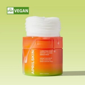 [APRIL SKIN] CARROTENE IPMP™ INSTANT CALMING SERUM PADS (80pcs)