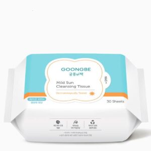 [GOONGBE] (30 Sheets) Mild Sun Cleansing Tissue