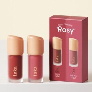 [LAKA] Fruity Glam Tint Mini Duo #Rosy Edition