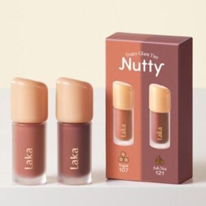 [LAKA] Fruity Glam Tint Mini Duo  #Nutty Edition