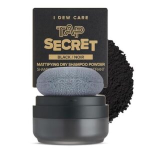 [I DEW CARE] TAP SECRET MATTIFYING DRY SHAMPOO POWDER BLACK 7g
