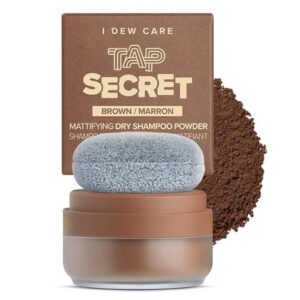 [I DEW CARE] TAP SECRET MATTIFYING DRY SHAMPOO POWDER BROWN 7g