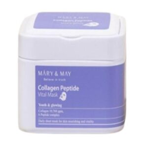 [Mary&May] (EU) (30pcs) Collagen Peptide Vital Mask
