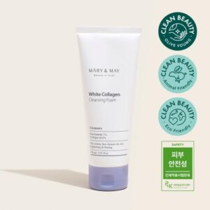 [Mary&May] White Collagen cleansing foam  150ml