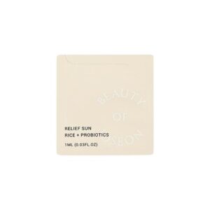 [Beauty of Joseon] (Pouch Sample) Relief Sun : Rice + Probiotics 1ml
