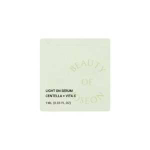 [Beauty of Joseon] (Pouch Sample) LIGHT ON SERUM CENTELLA + VITA C 1ml