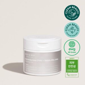[Mary&May] (70EA) Gluconolactone (PHA)+Betula Alba Juice Cleansing Pad