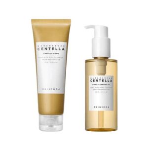 [Skin1004] MADAGASCAR CENTELLA DOUBLE CLEANSING DUO (cleansing oil+centella cleansing foam)