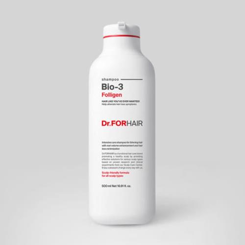 [Dr.FORHAIR] FOLLIGEN BIO-3 SHAMPOO 500ml (RED)