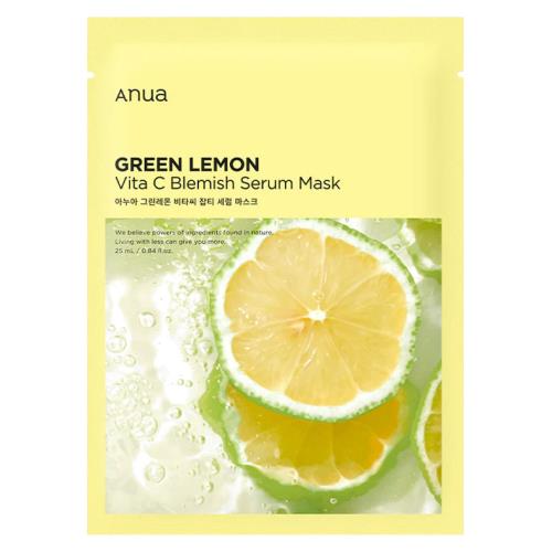 [ANUA] Green Lemon Vita C Blemish Serum Mask 25ml