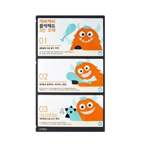 [Apieu] GOBLIN BLACKHEAD 3-STEP NOSE PACK