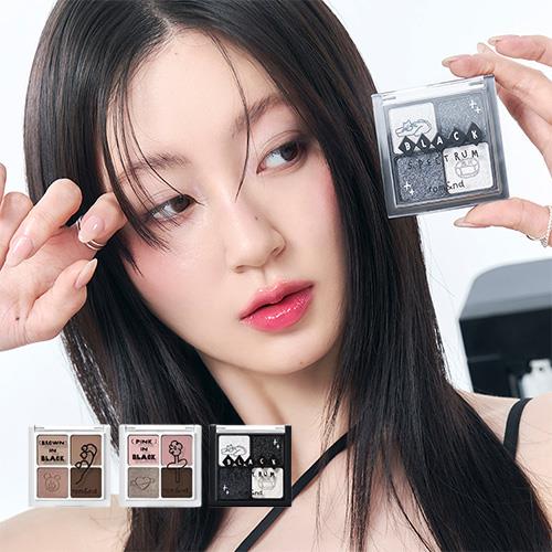 [rom&nd] rom&nd X INAPSQUARE BETTER THAN EYES B02 PEONY IN BLACK