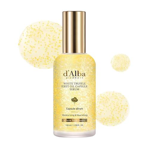 [d'Alba] White Truffle First Oil Capsule Serum 100ml