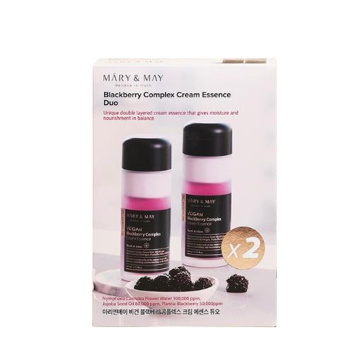 [Mary&May] Vegan Blackberry Complex Cream Essence Duo (140ml x2)