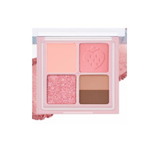 [Peripera] INK POCKET SHADOW PALETTE 007 SPRING STRAWBERRIES IN THE SUN (SOFT BERRY)