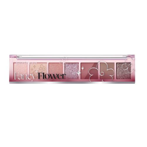 [Peripera] ALL TAKE MOOD PALETTE 008 BURGUNDY, BUT WITH PEACH FLOWER