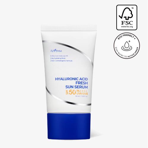 [ISNTREE] HYALURONIC ACID FRESH SUN SERUM 50ml